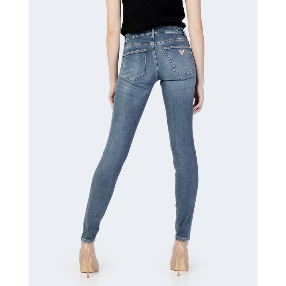 Guess Blue Cotton Skinny Women's Jeans