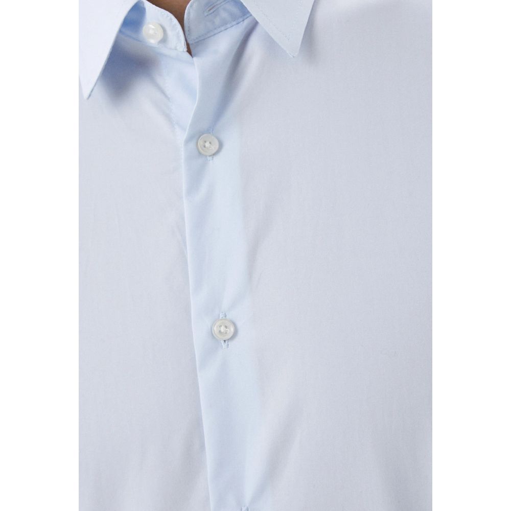 Antony Morato Blue Cotton Dress Men's Shirt