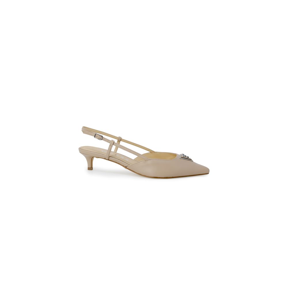 Guess Beige Polyester High Heel Women's Pumps