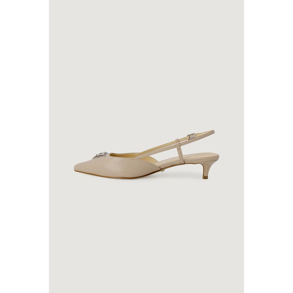 Guess Beige Polyester High Heel Women's Pumps