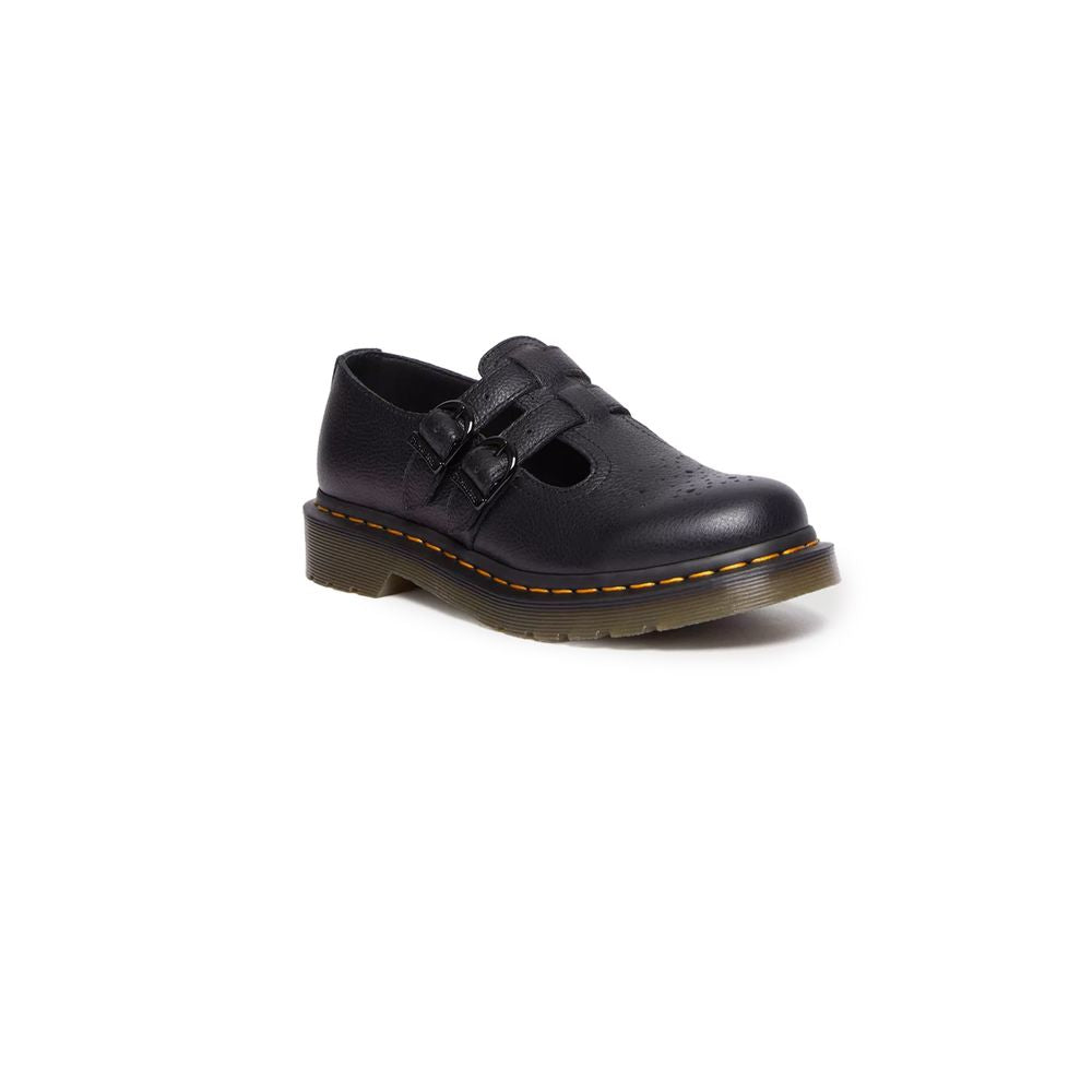 Dr. Martens Black Leather Platform Women's Pumps