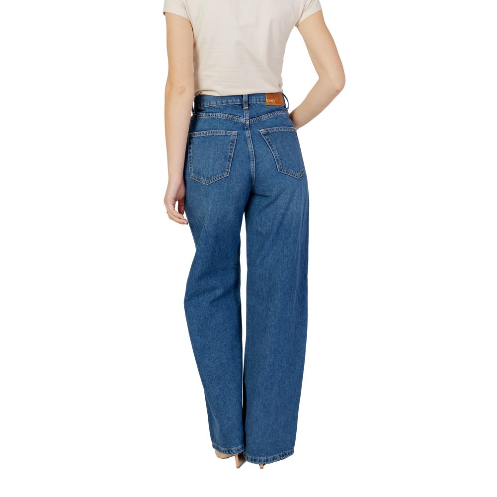Only Blue Cotton Relaxed Fit Women's Jeans