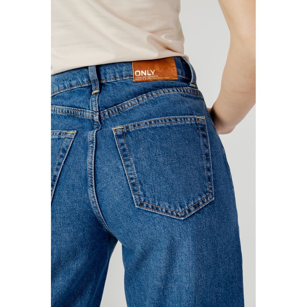 Only Blue Cotton Relaxed Fit Women's Jeans