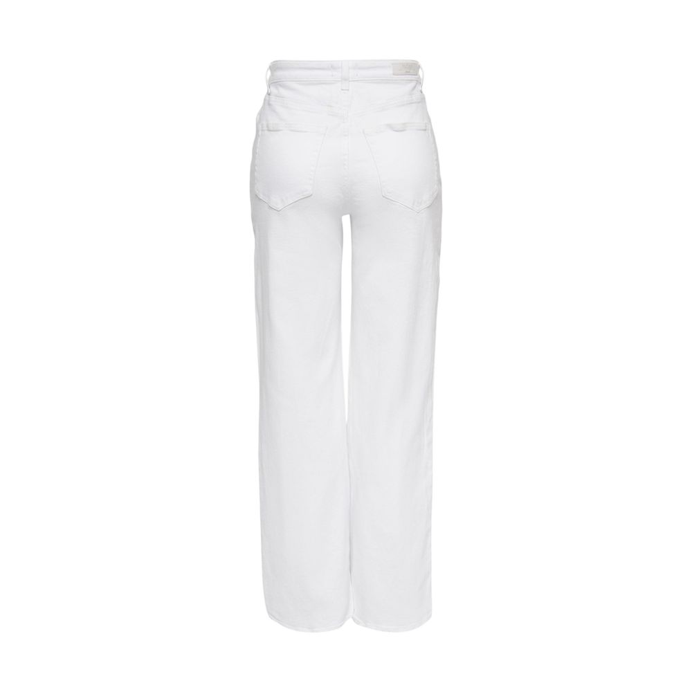 Only White Cotton Relaxed Fit Women's Jeans