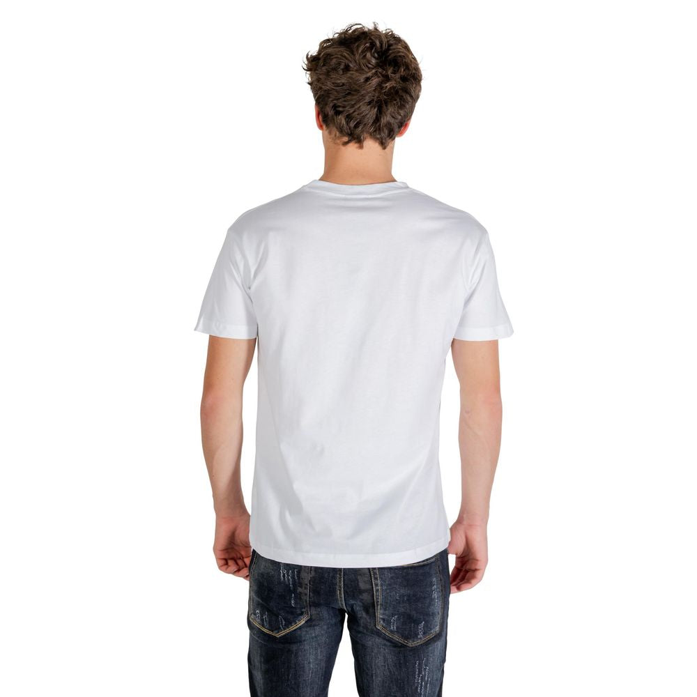 The Bomber White Cotton Men's Sportswear