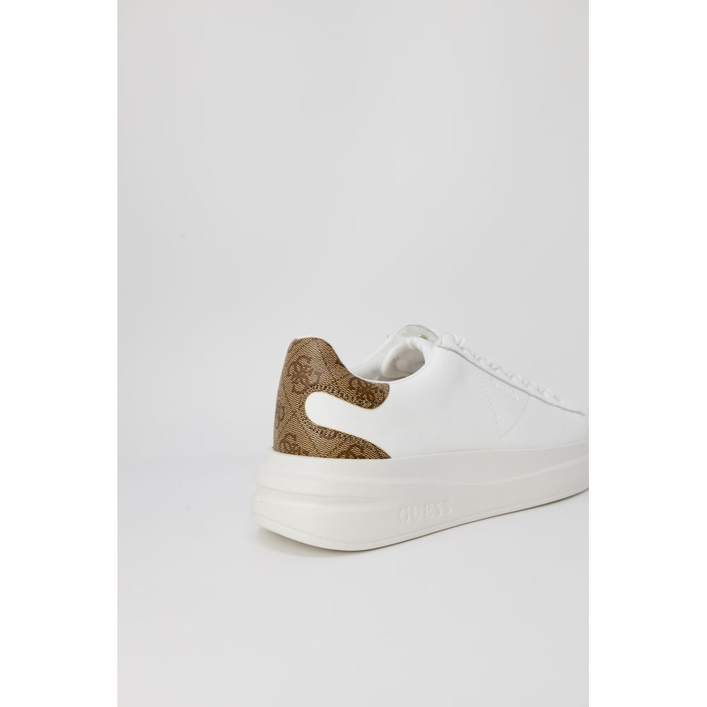 Guess White Polyethylene Low Top Women's Sneakers