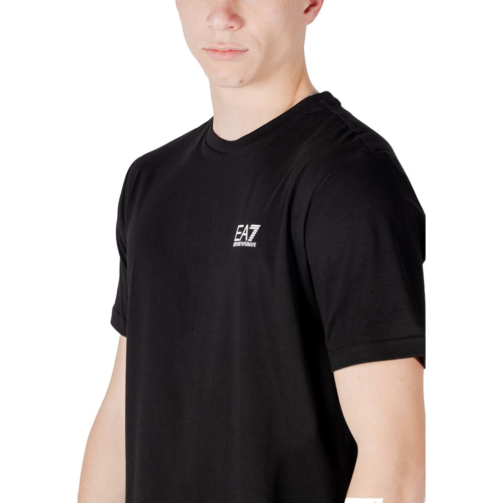 EA7 Emporio Armani Bicolor Cotton Men's T-Shirt