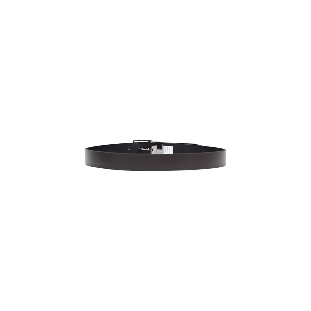 Tommy Hilfiger Brown Leather Regular Men's Belt