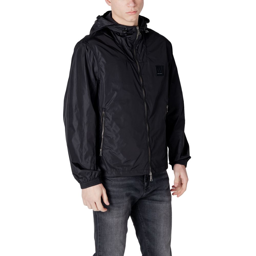 Armani Exchange Black Polyamide Men's Clothing