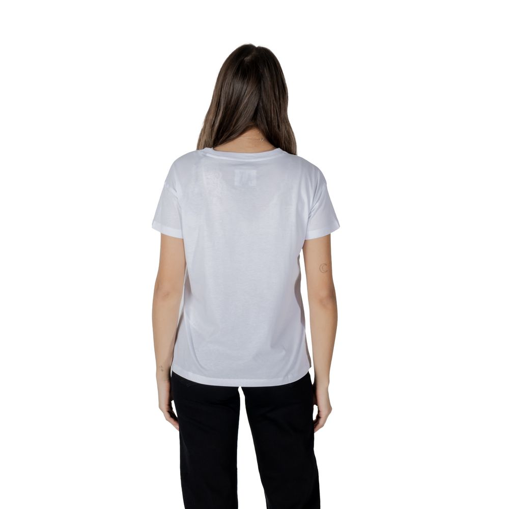 Armani Exchange White Cotton Women's T-Shirt