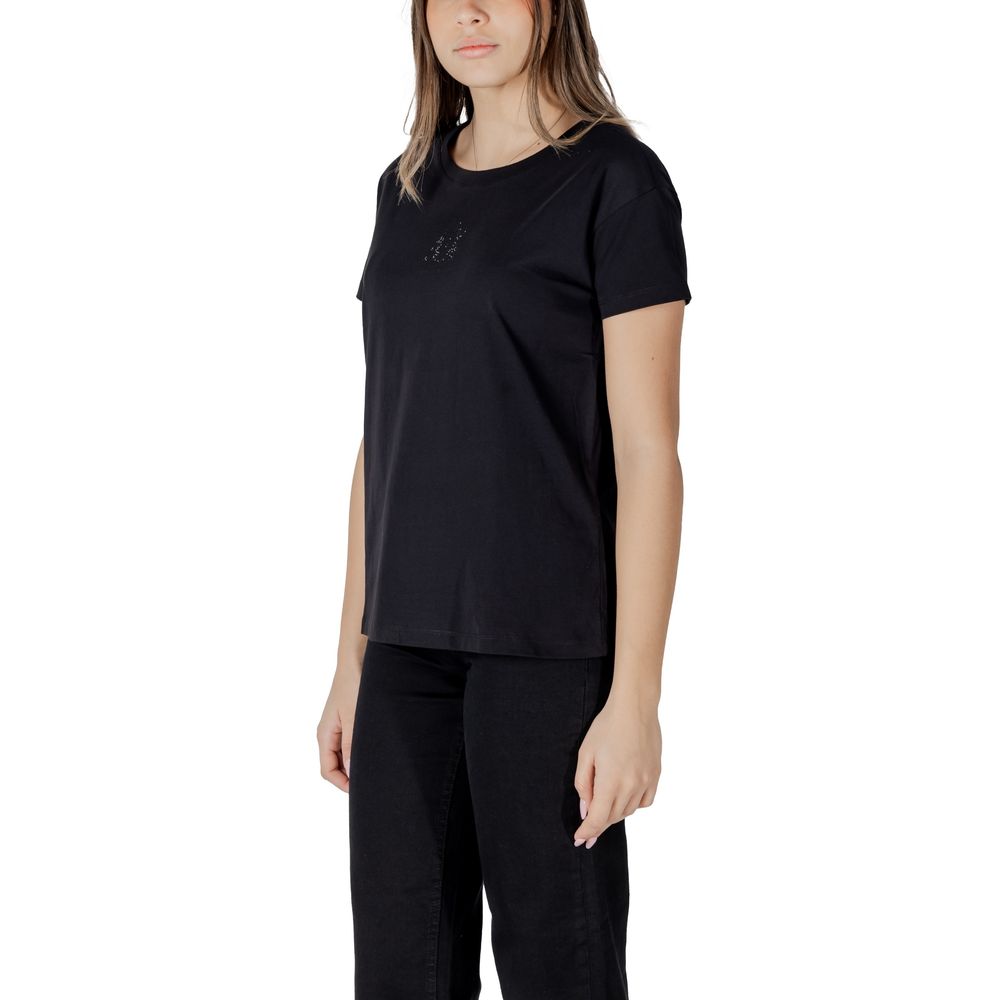 Armani Exchange Black Cotton Women's T-Shirt