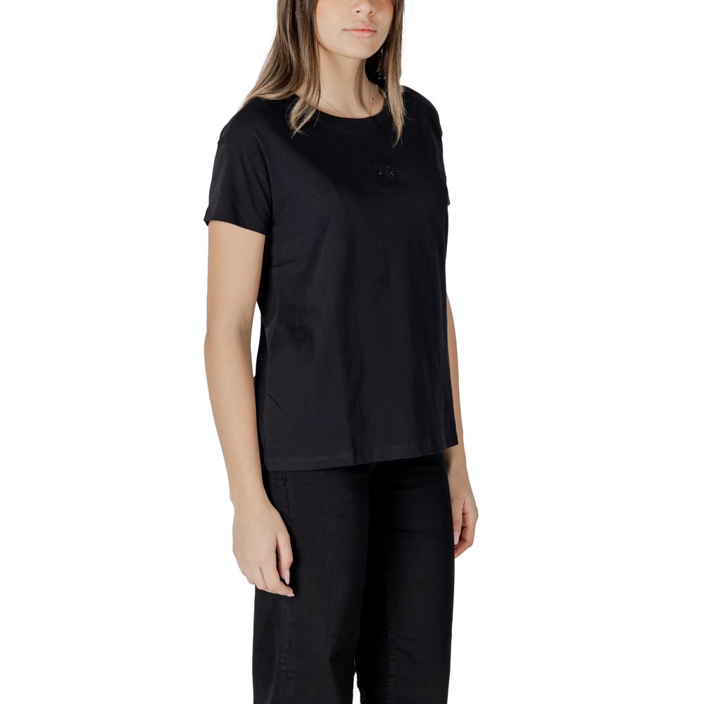 Armani Exchange Black Cotton Women's T-Shirt