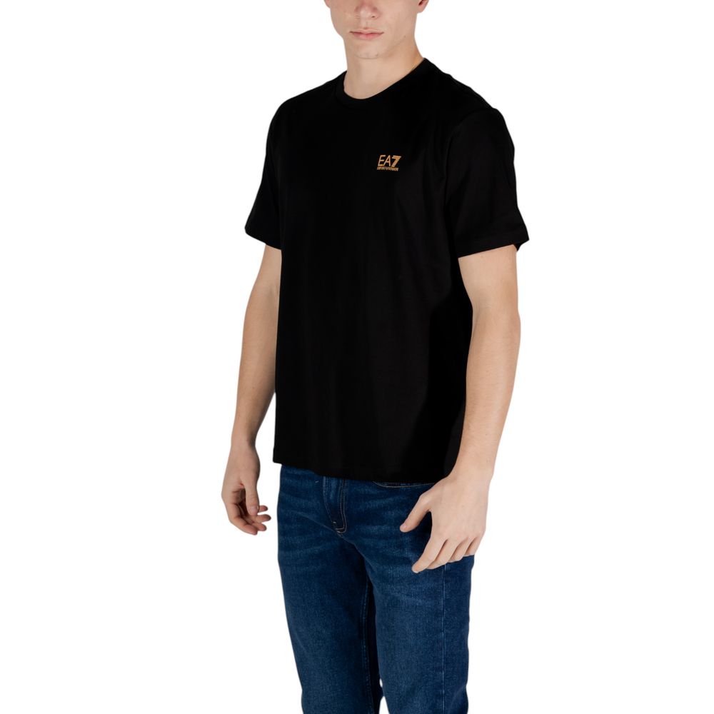 EA7 Emporio Armani Bicolor Cotton Men's T-Shirt