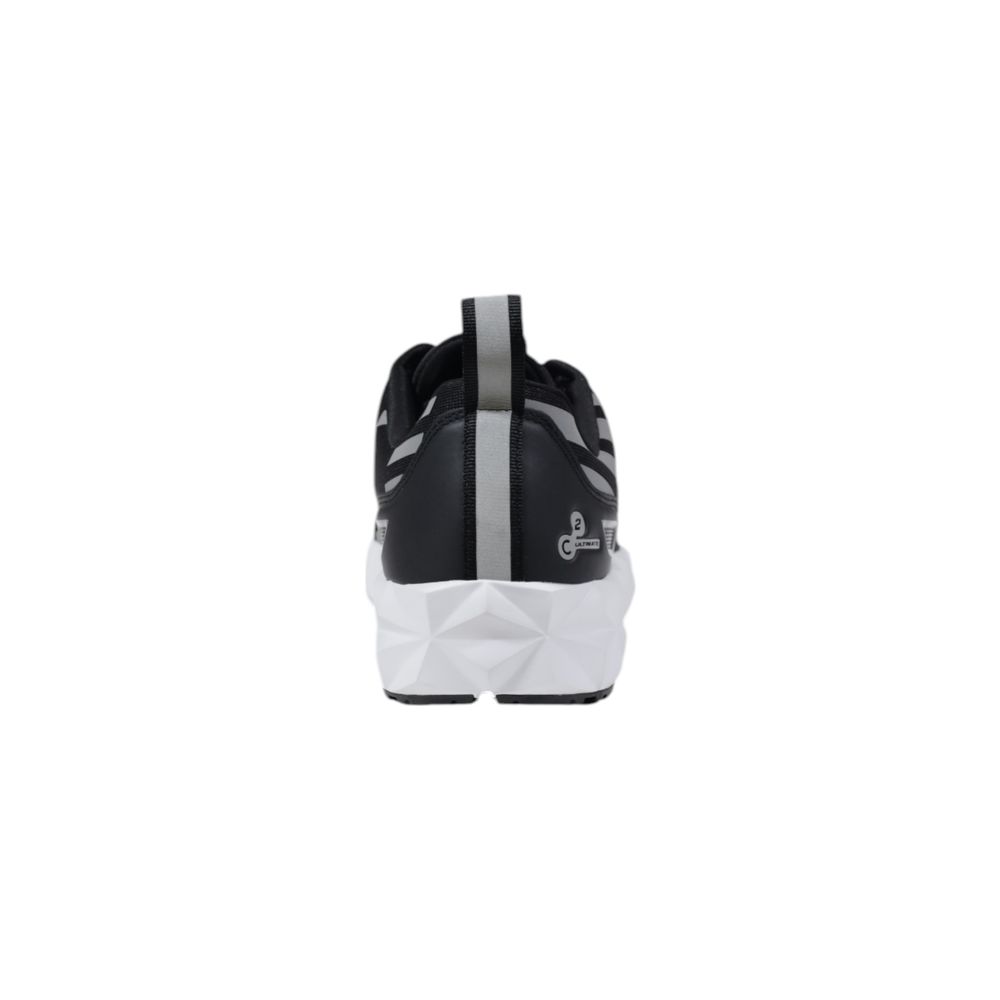 EA7 Emporio Armani Bicolor Polyester Athletic Men's Sneakers