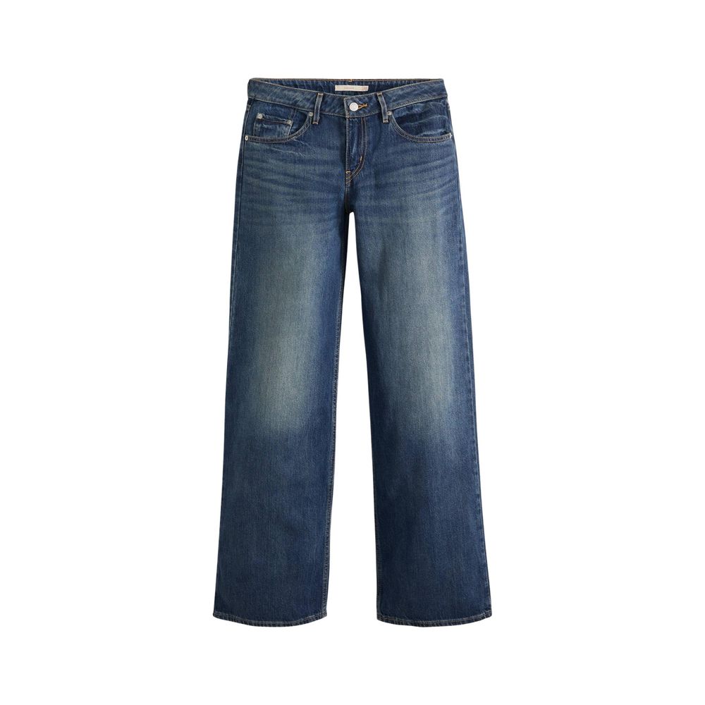 Levi's Blue Cotton Mom Women's Jeans