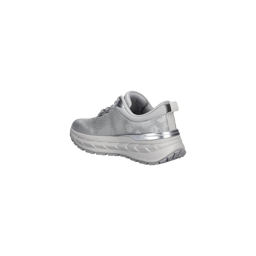 Guess Silver Polyester Chunky Women's Sneakers