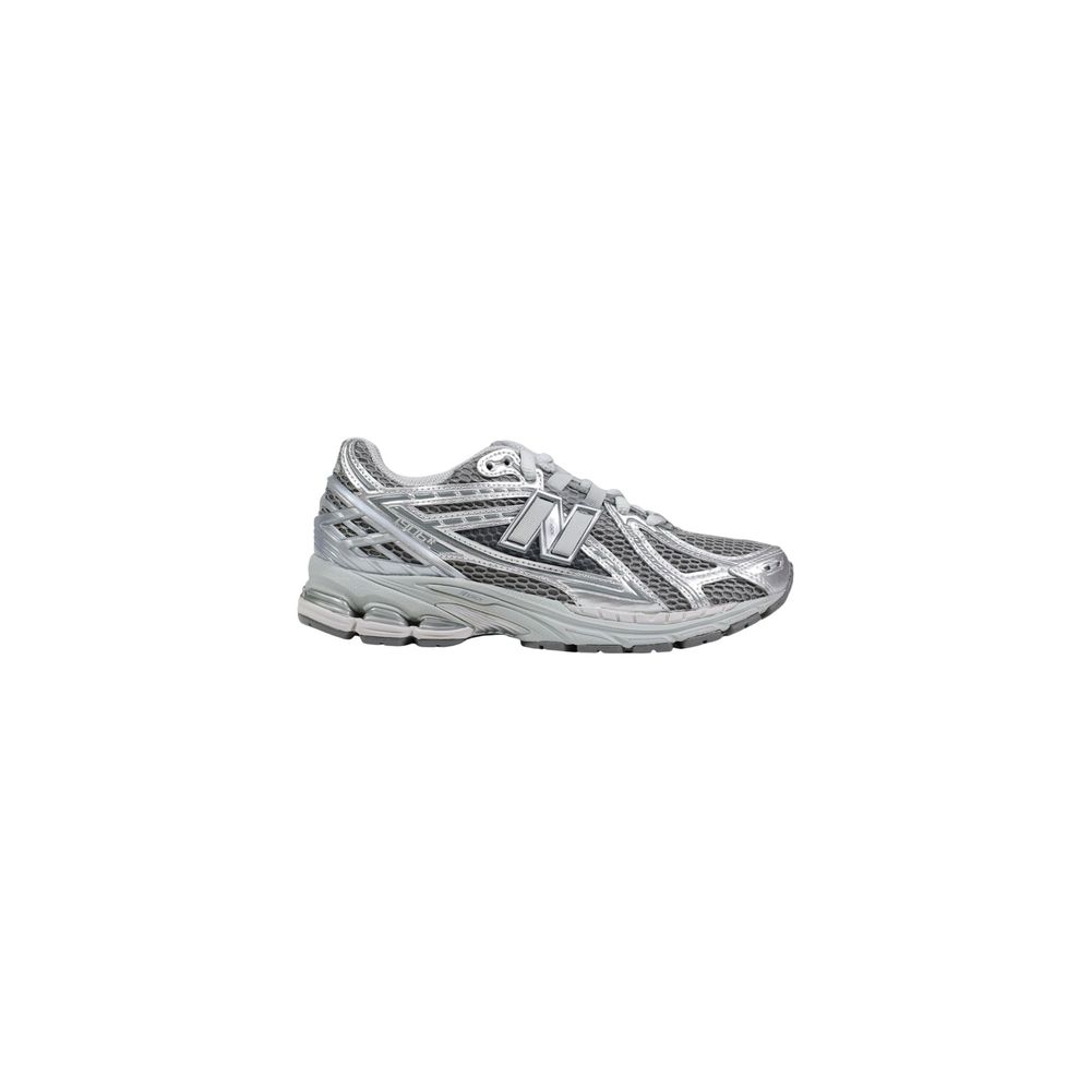 New Balance Silver Synthetic Athletic Men's Sneakers