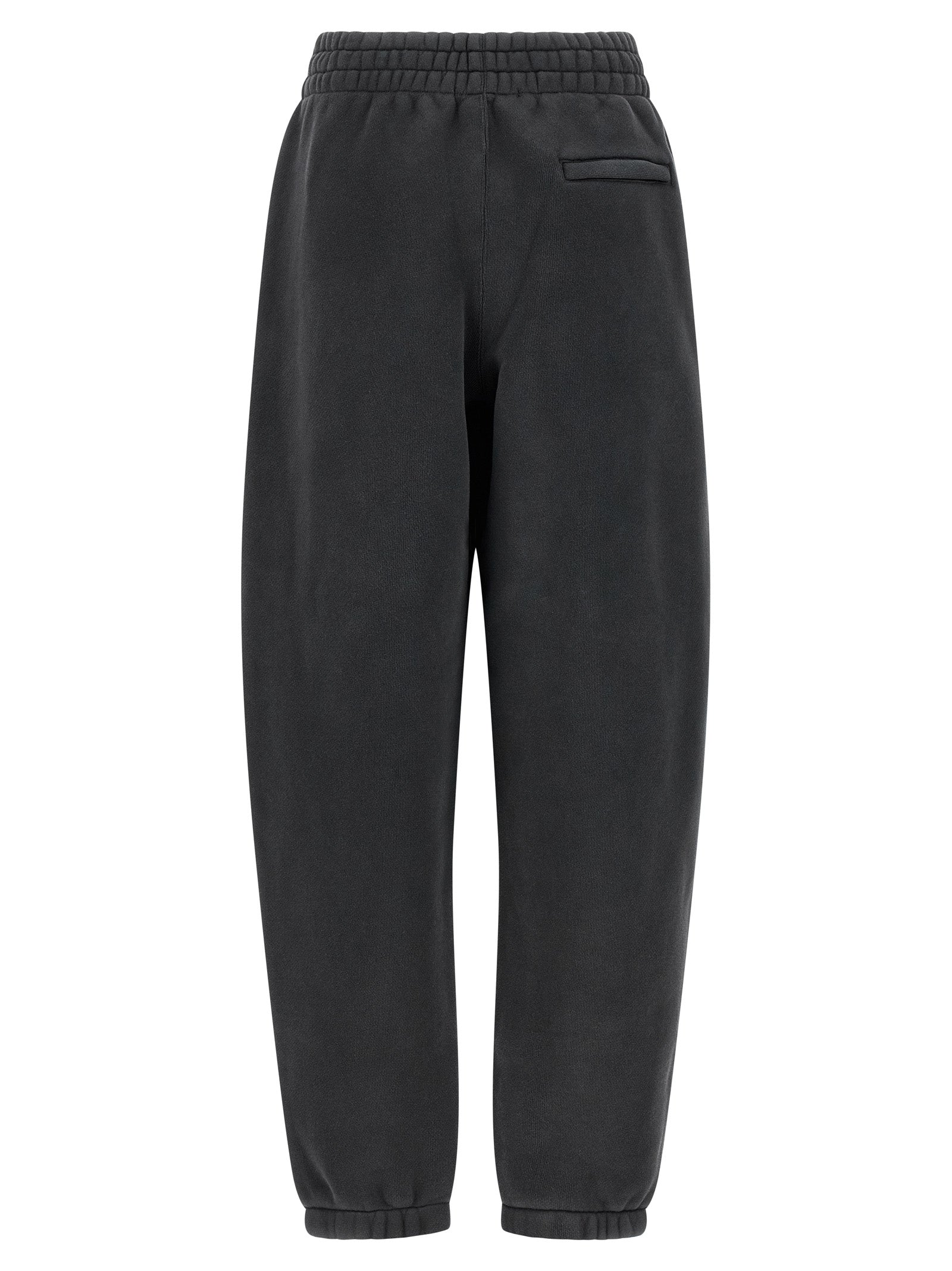 T BY ALEXANDER WANG Black Cotton Joggers (Workout Women's Pants)
