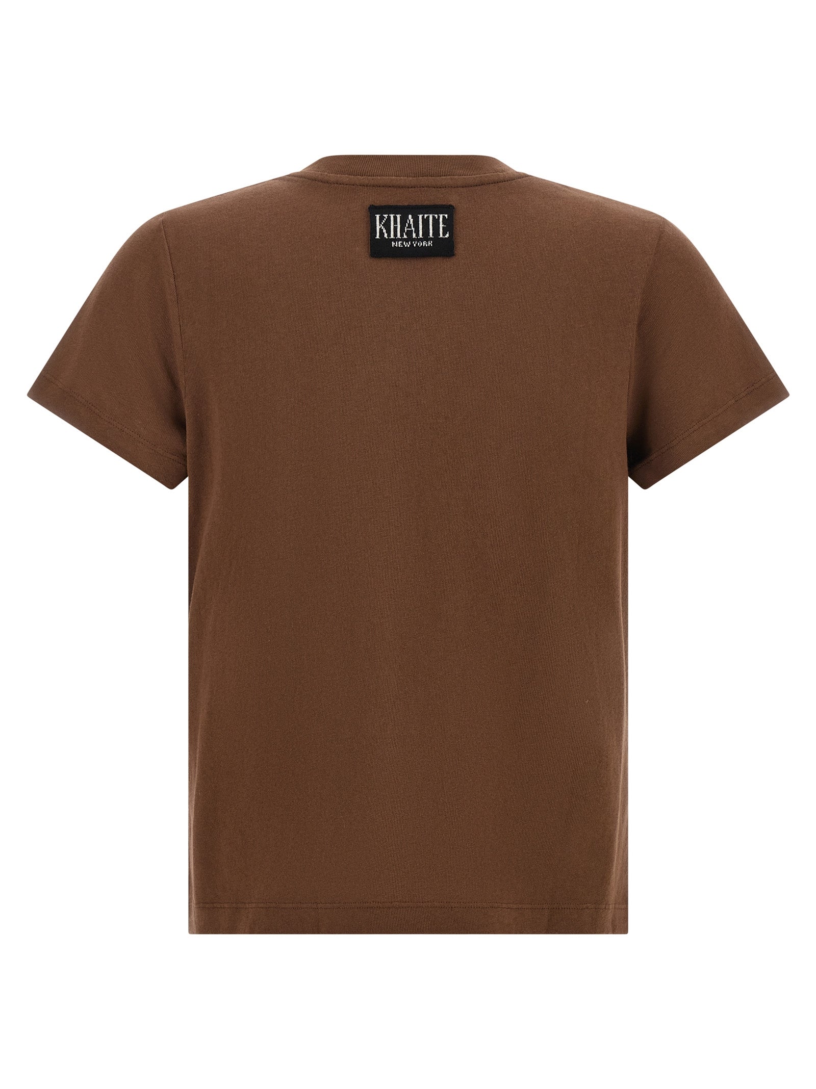 Khaite Brown Cotton Women's T-Shirt