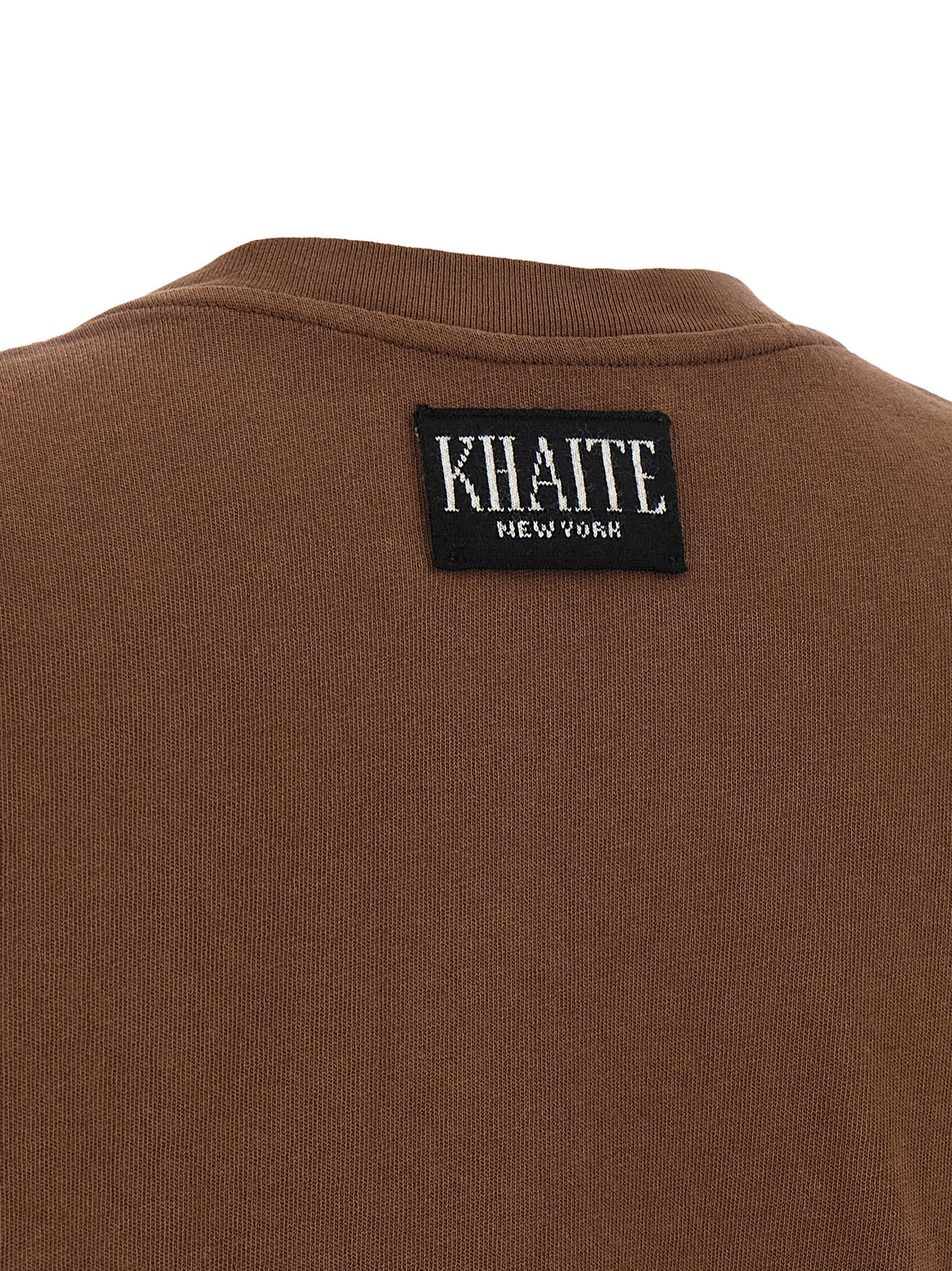 Khaite Brown Cotton Women's T-Shirt