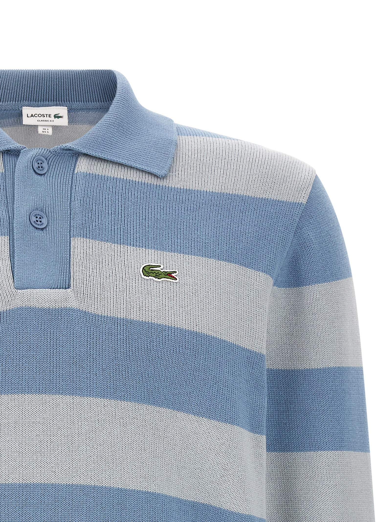 Lacoste Blue Cotton Polo Men's Shirt