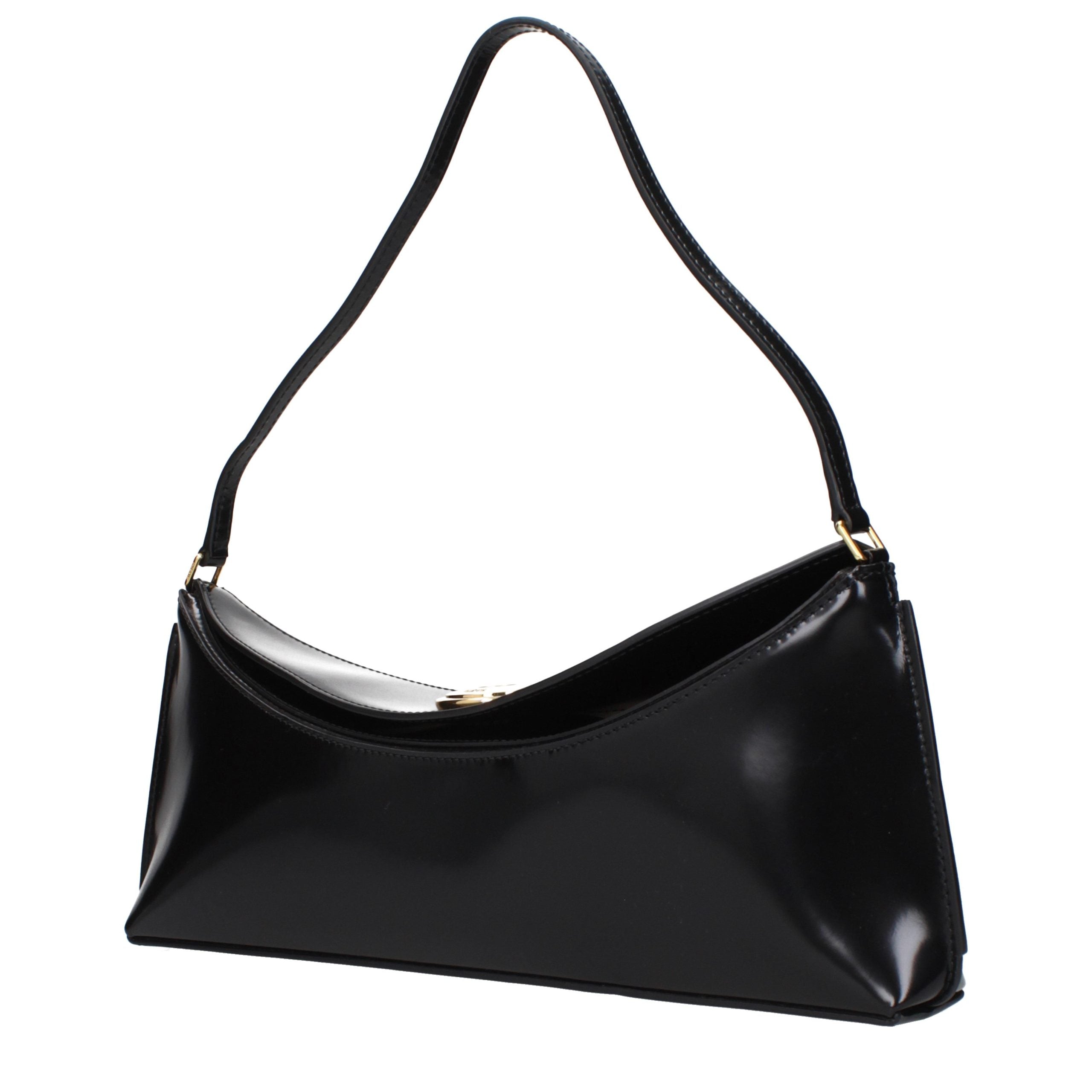 Jacquemus Black Leather Shoulder Women's Bag