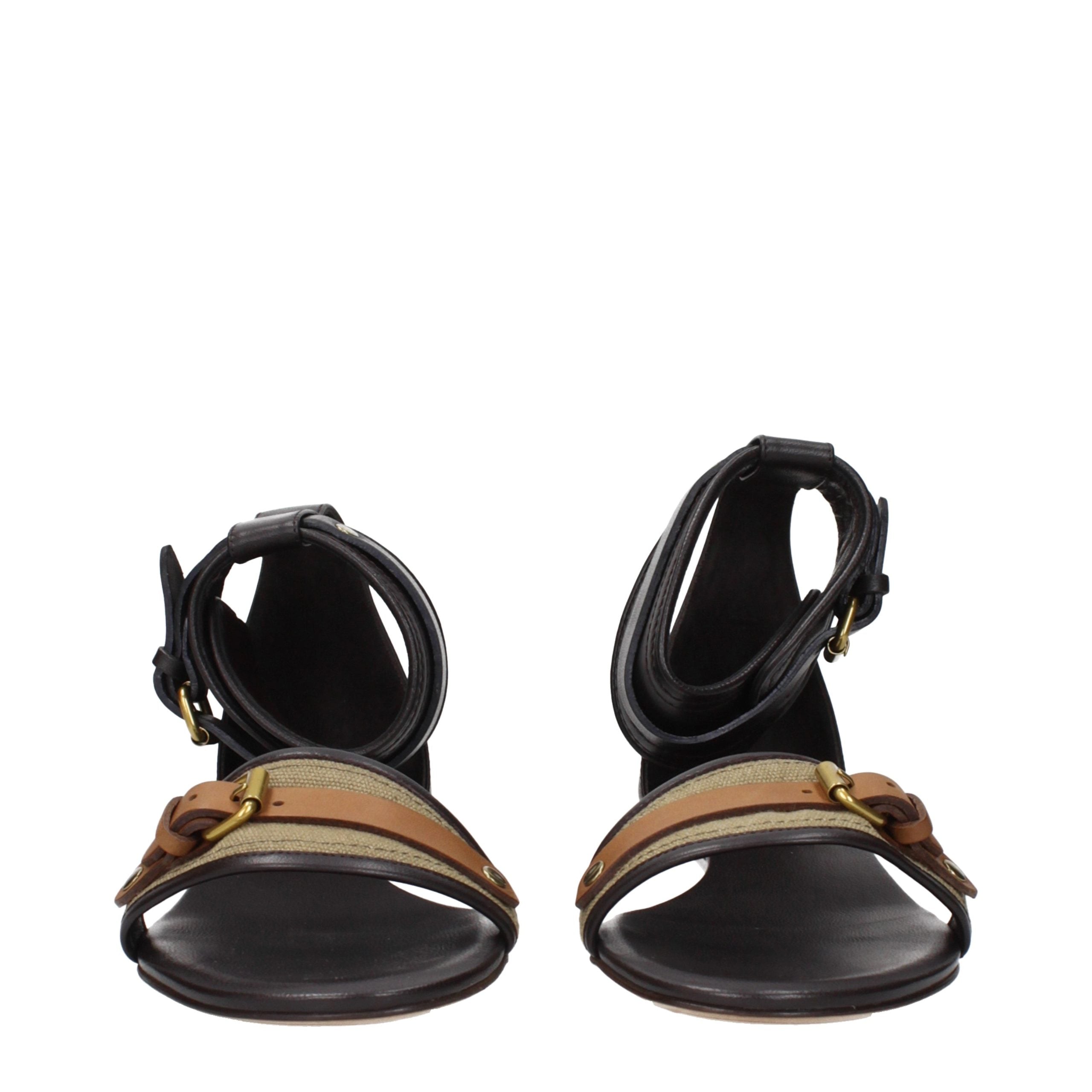 Isabel Marant Multicolor Fabric Flat Women's Sandals