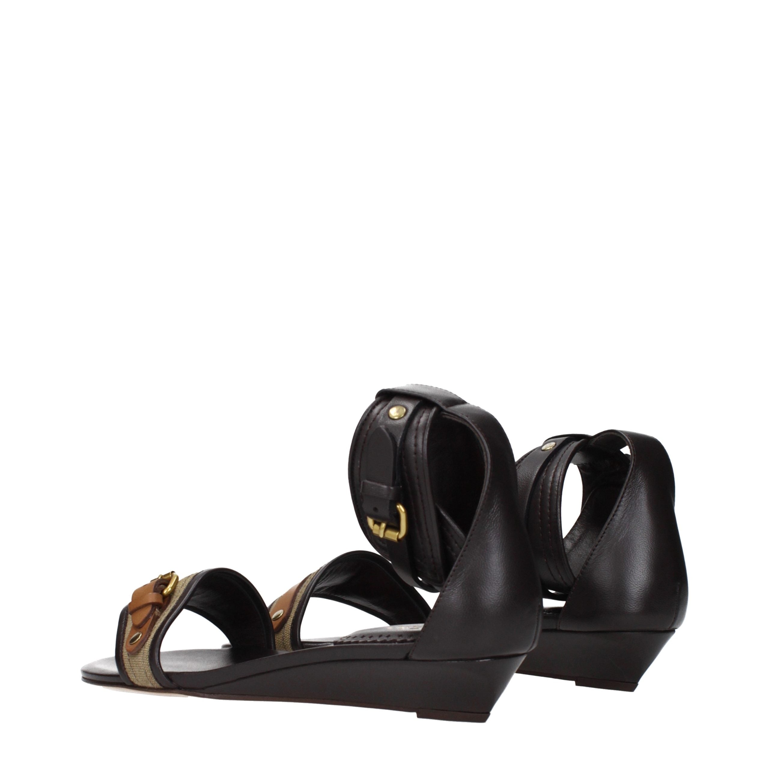 Isabel Marant Multicolor Fabric Flat Women's Sandals
