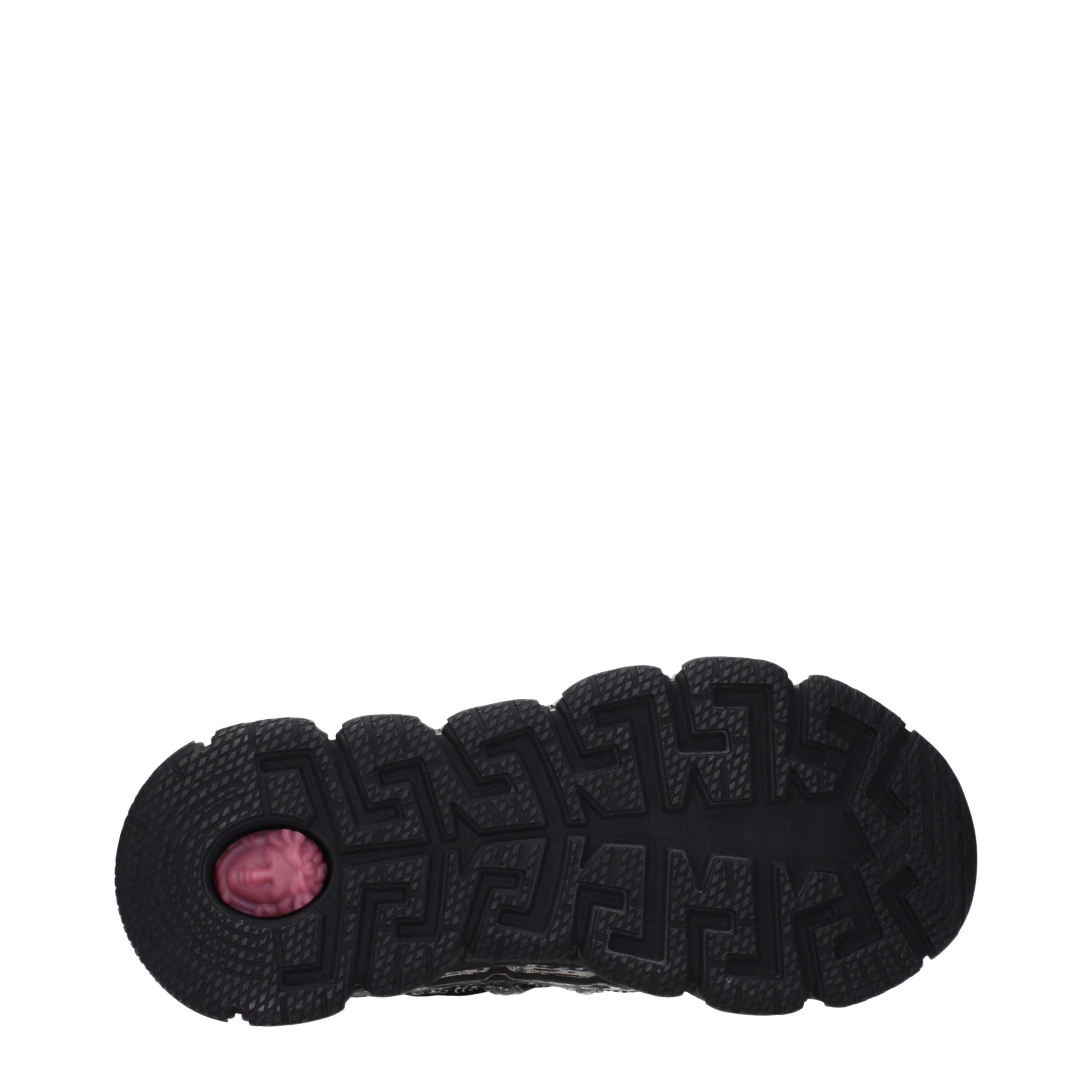 Versace Black Fabric Athletic Men's Sneakers
