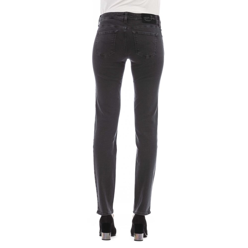 Jacob Cohen Black Cotton Women Women's Jeans