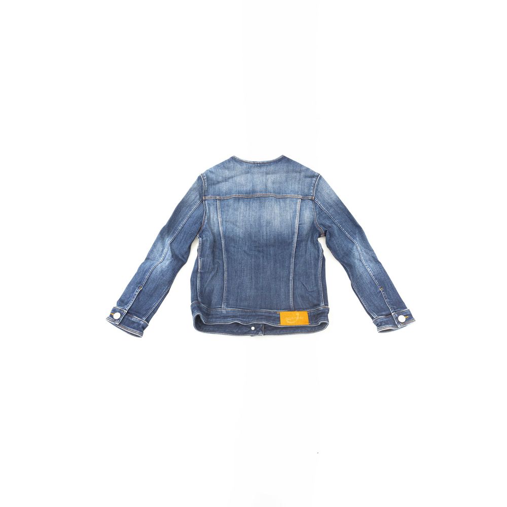 Jacob Cohen Blue Cotton Women Women's Jacket