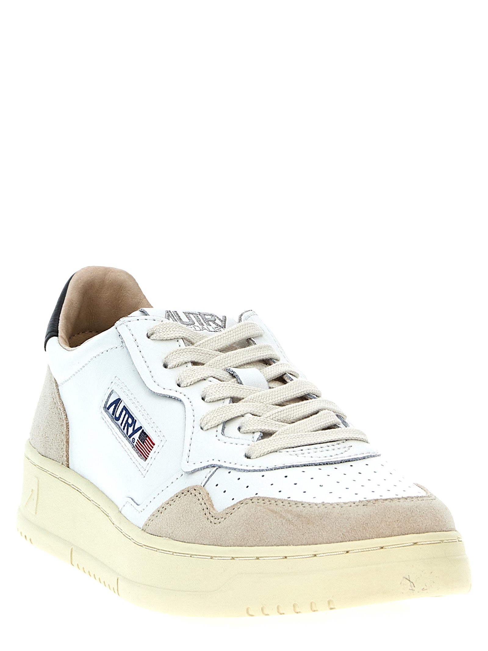 Autry Multicolor Leather Low Top Men's Sneakers