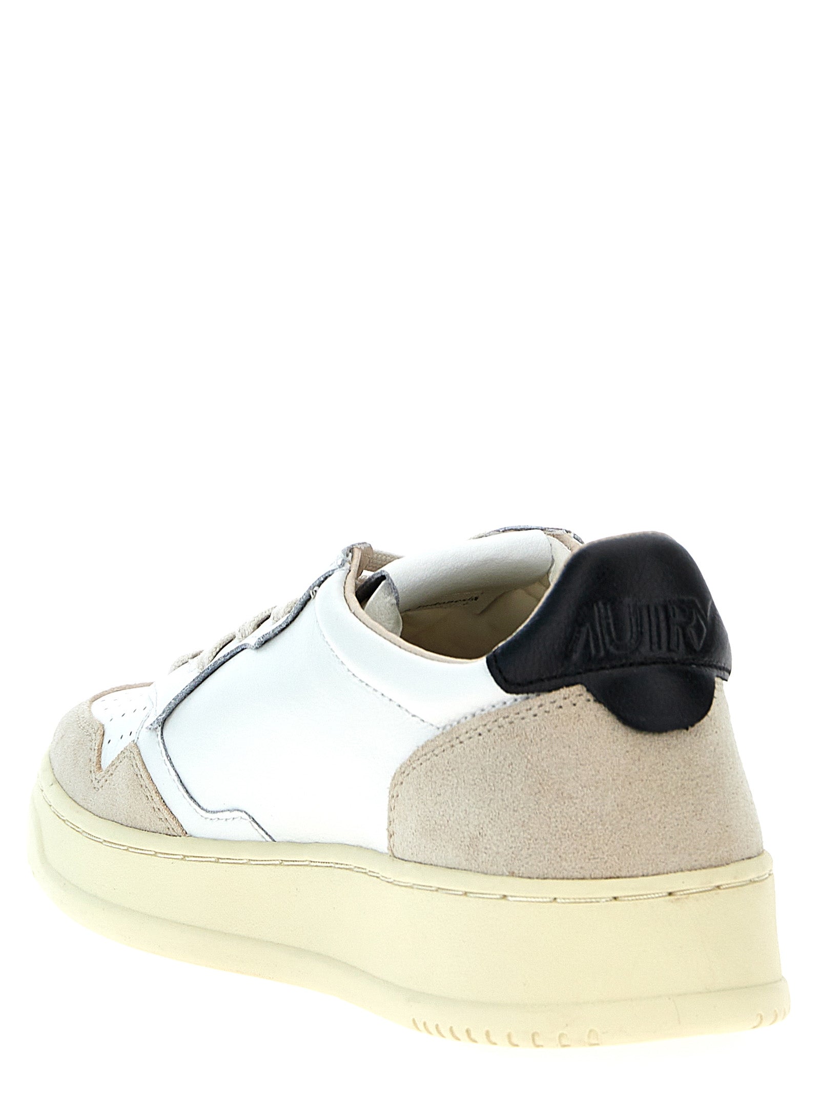 Autry Multicolor Leather Low Top Men's Sneakers
