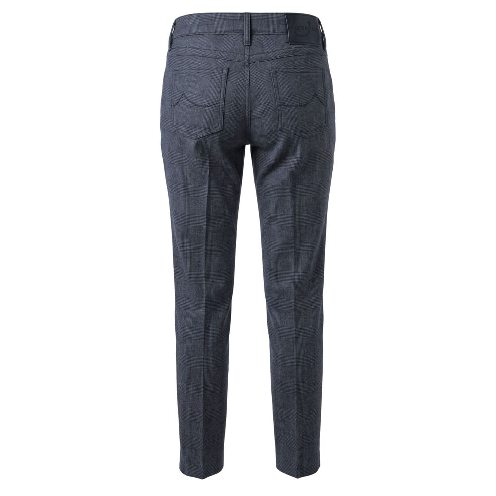Jacob Cohen Blue Wool Women's Women's Pants