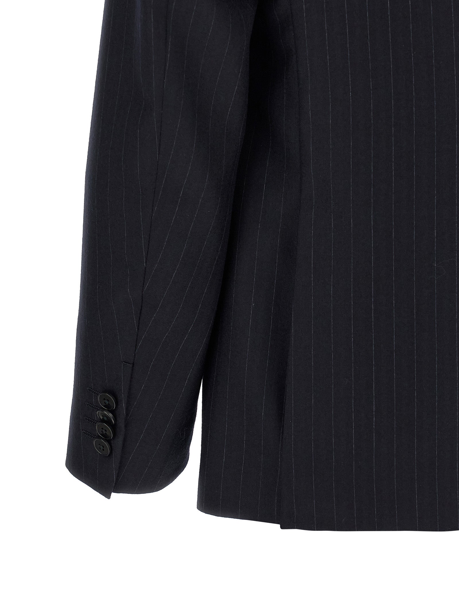 ZEGNA Blue Wool Two-Piece Men's Suit