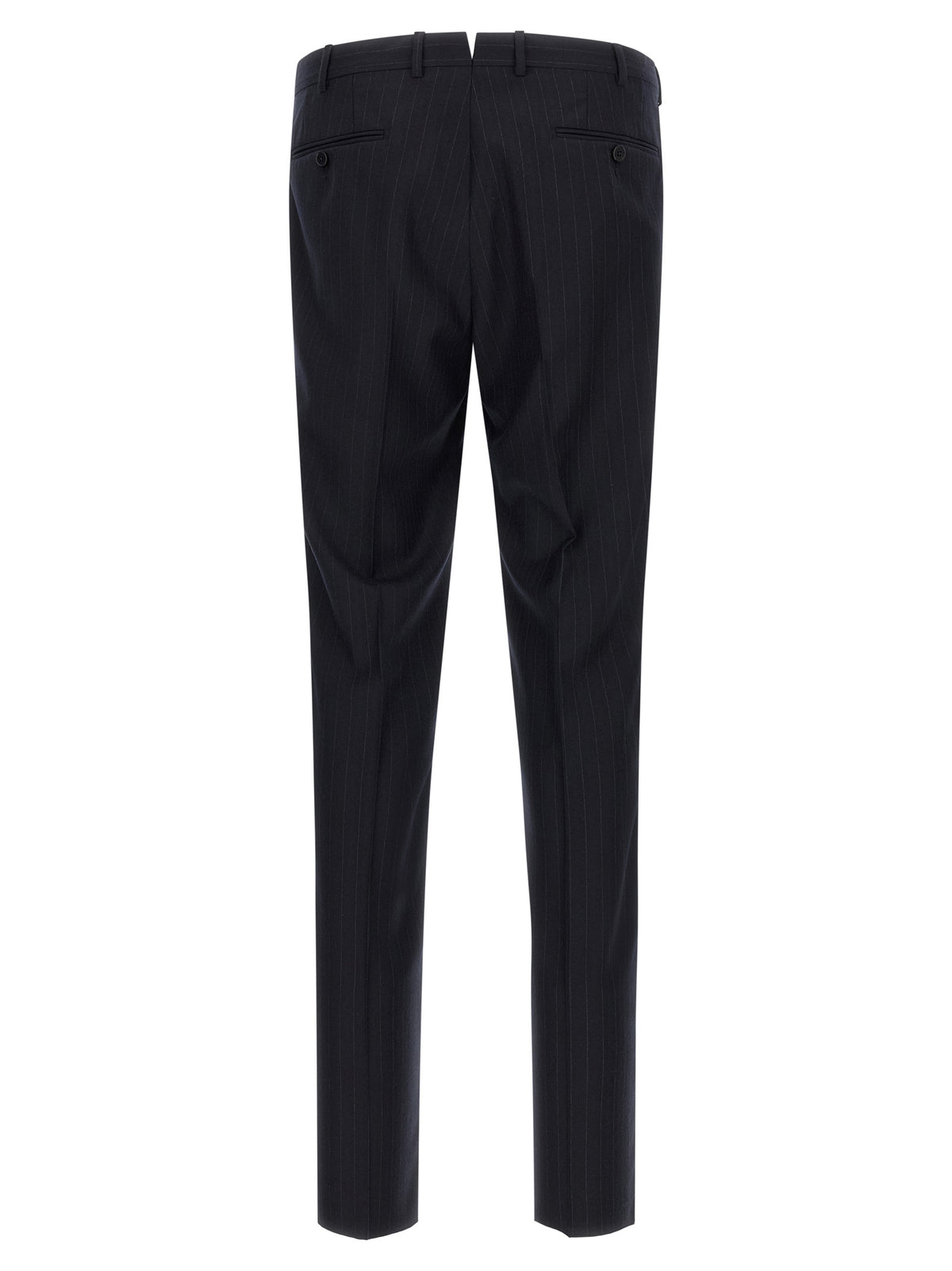 ZEGNA Blue Wool Two-Piece Men's Suit