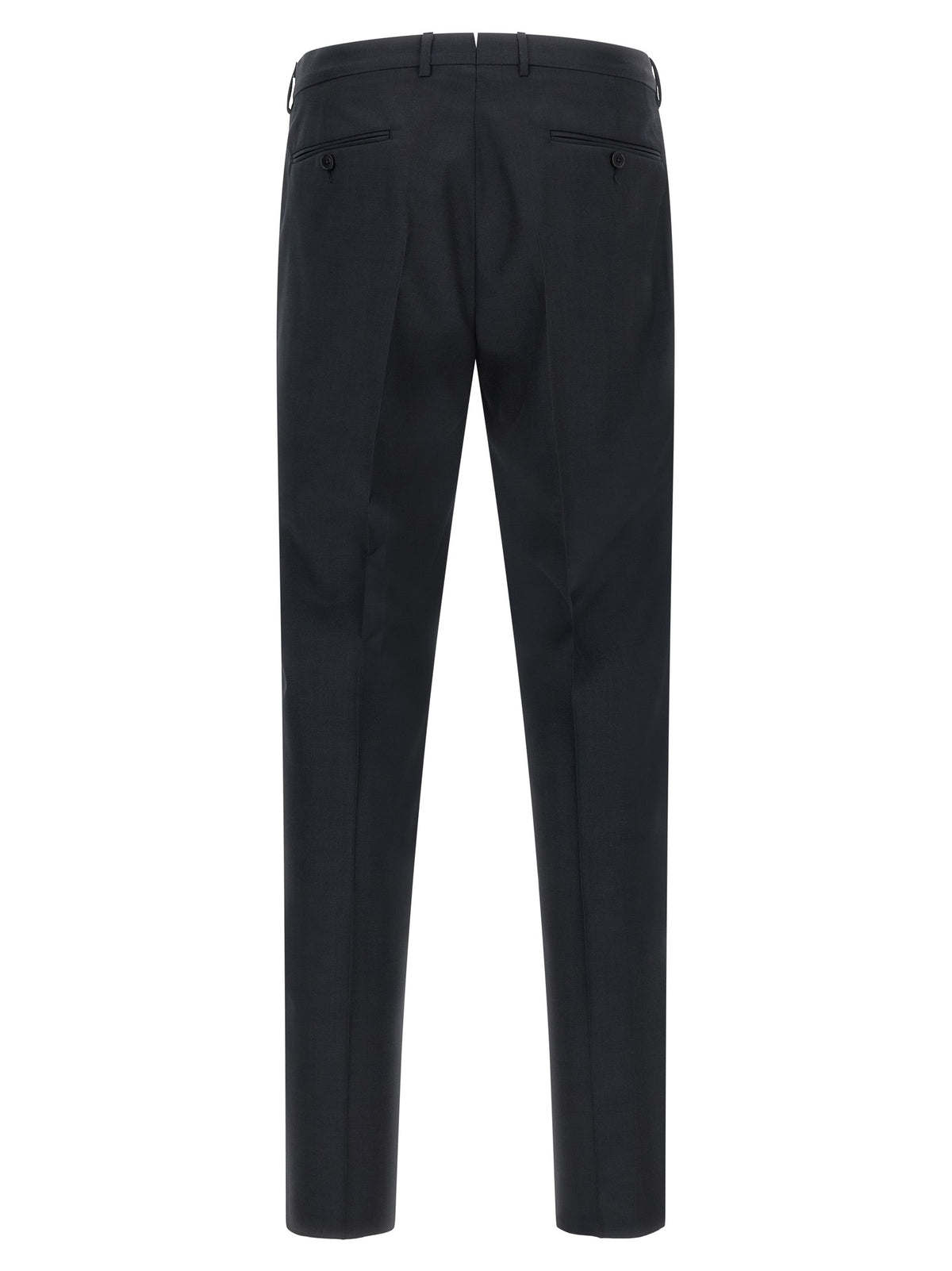 ZEGNA Blue Wool Two-Piece Men's Suit