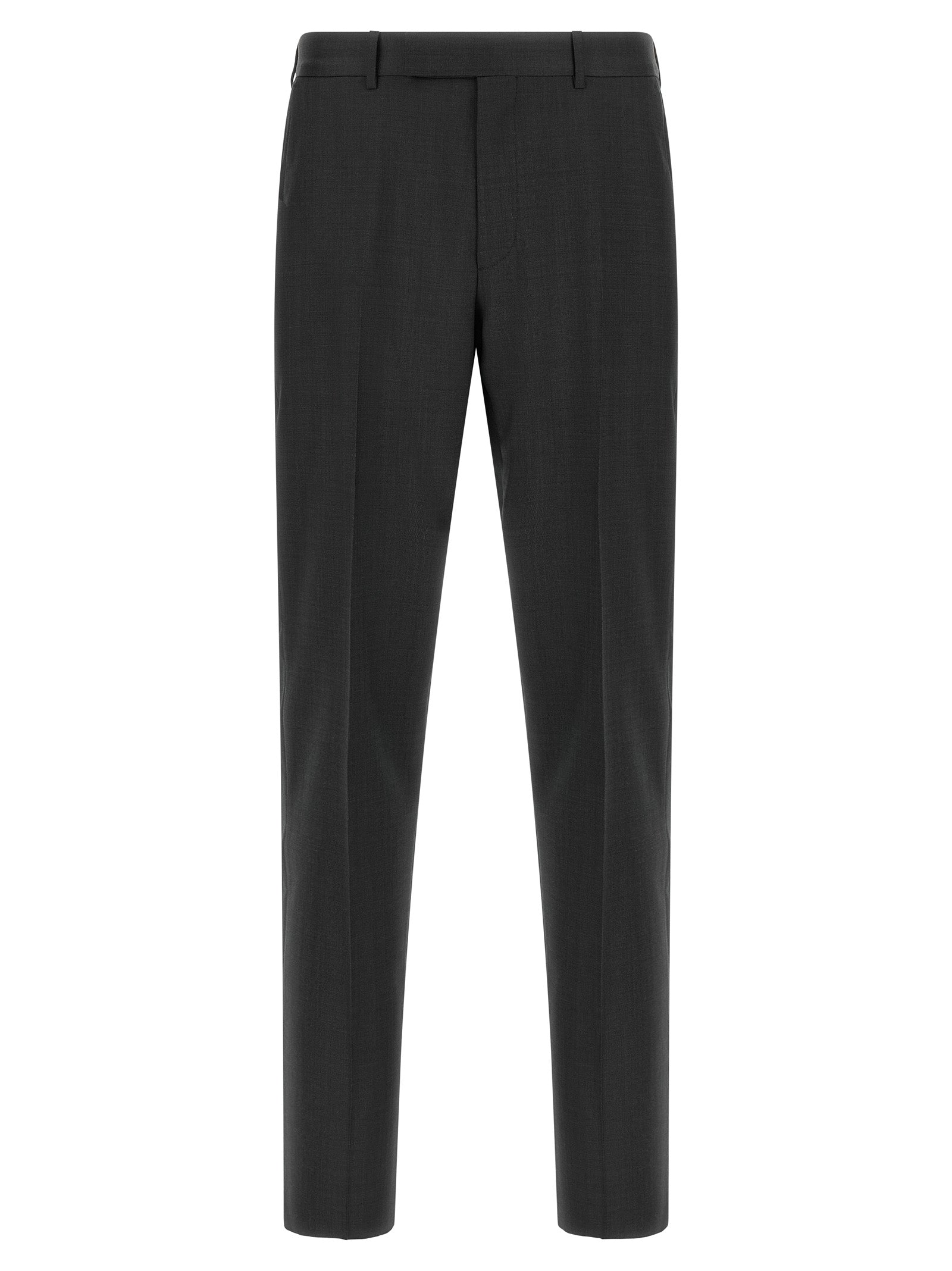 ZEGNA Gray Wool Two-Piece Men's Suit