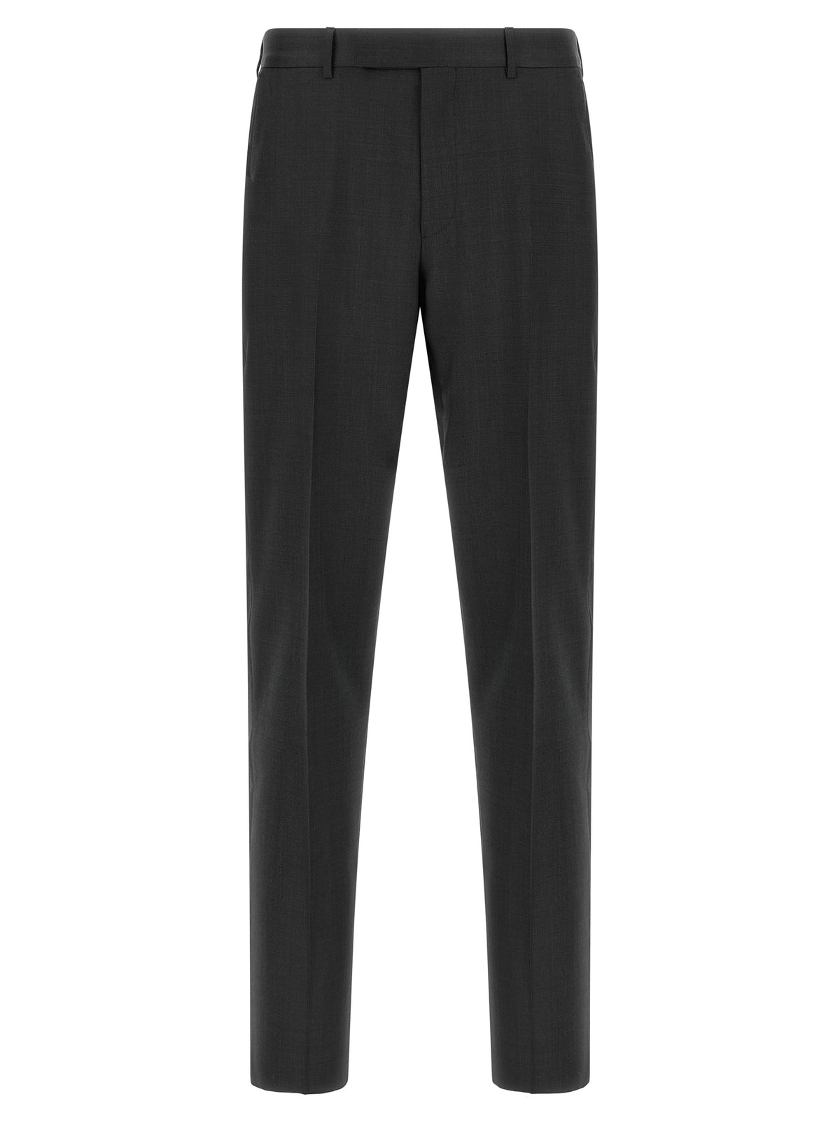 ZEGNA Gray Wool Two-Piece Men's Suit