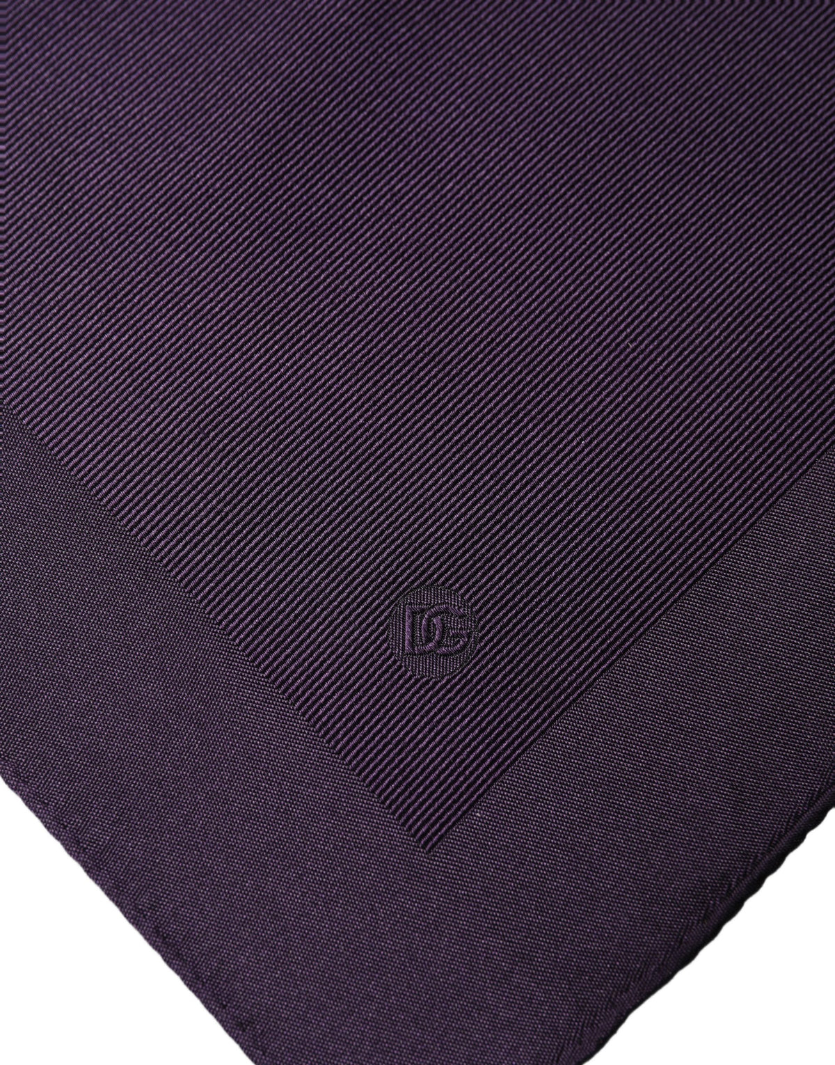 Dolce & Gabbana Men Purple Square Handerkerchief Pocket Men's Scarf