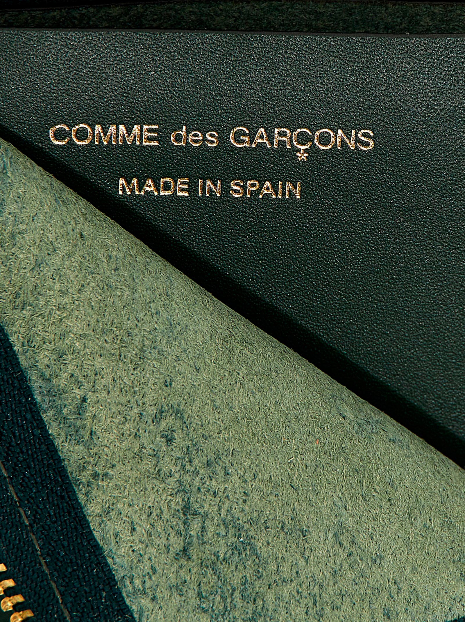 Comme Des Garçons Bicolor Calfskin Women's Cardholder