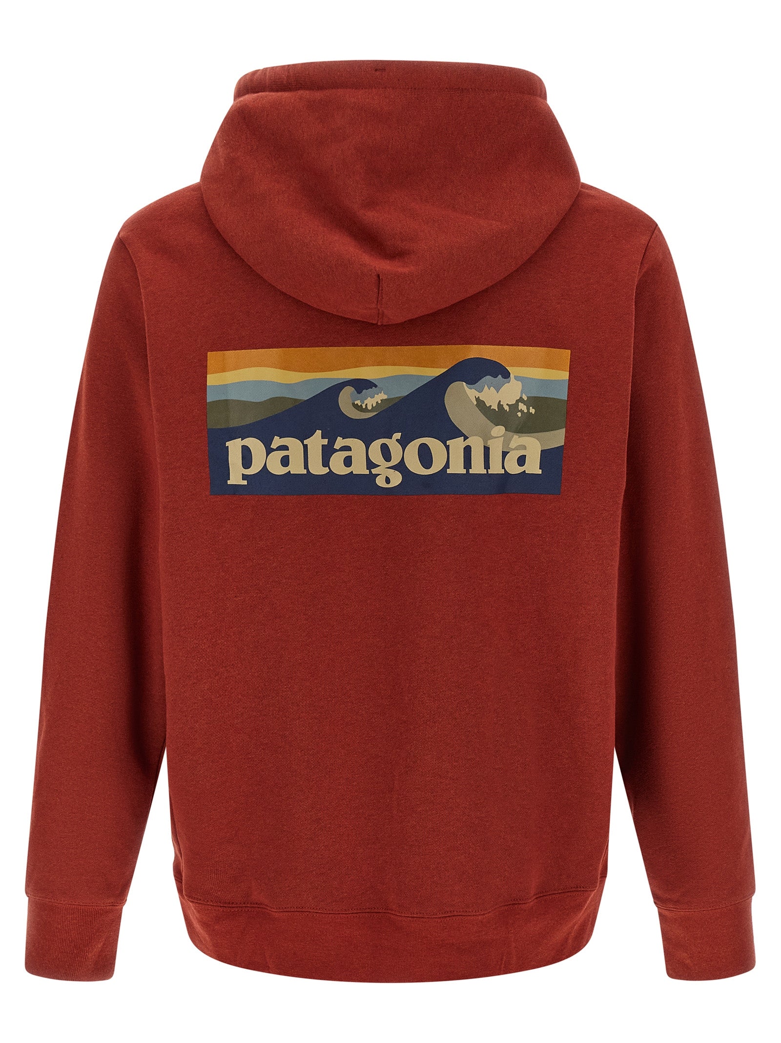 PATAGONIA Red Polyester Men's Sweatshirt