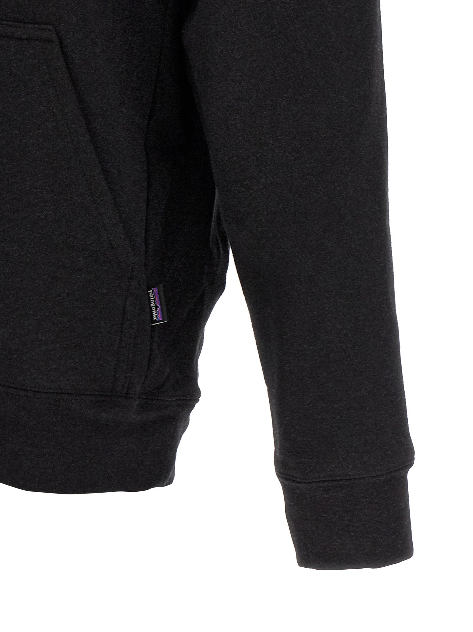 PATAGONIA Black Polyester Men's Sweatshirt