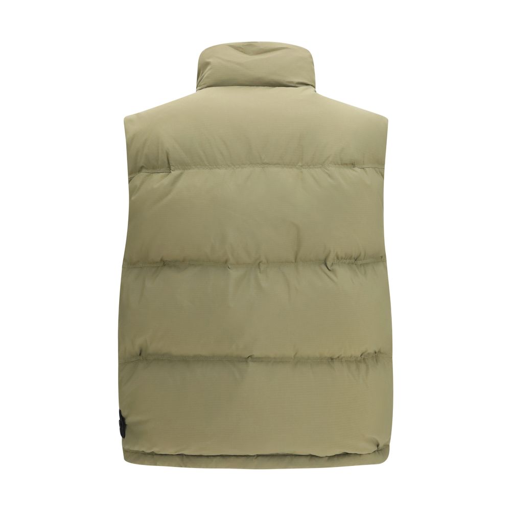 Stone Island Bicolor Polyamide Sleeveless Men's Jacket