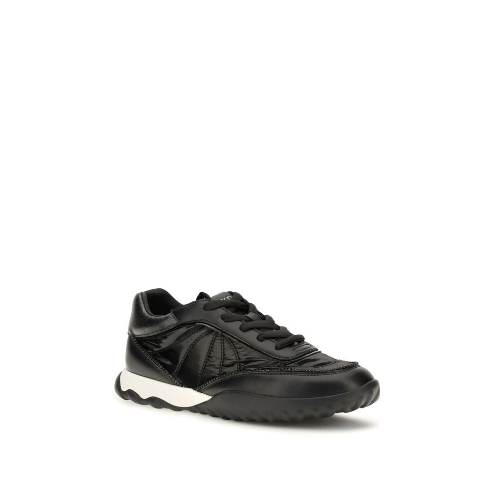 PINKO Black Fabric Low Top Women's Sneakers