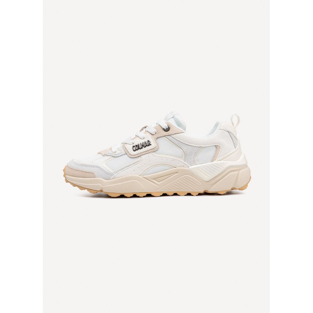 Colmar White Leather Chunky Men's Sneakers