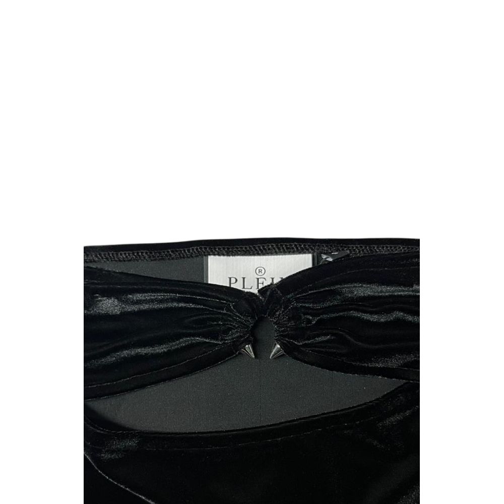 Philipp Plein Black Cotton Women Women's Skirt