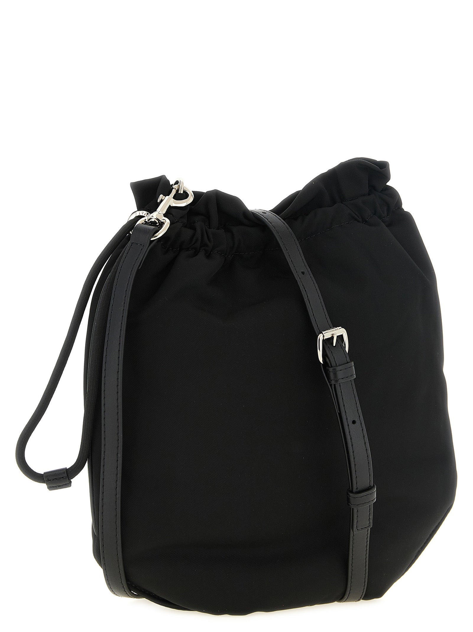 Vivienne Westwood Black Polyester Clutch Women's Bag