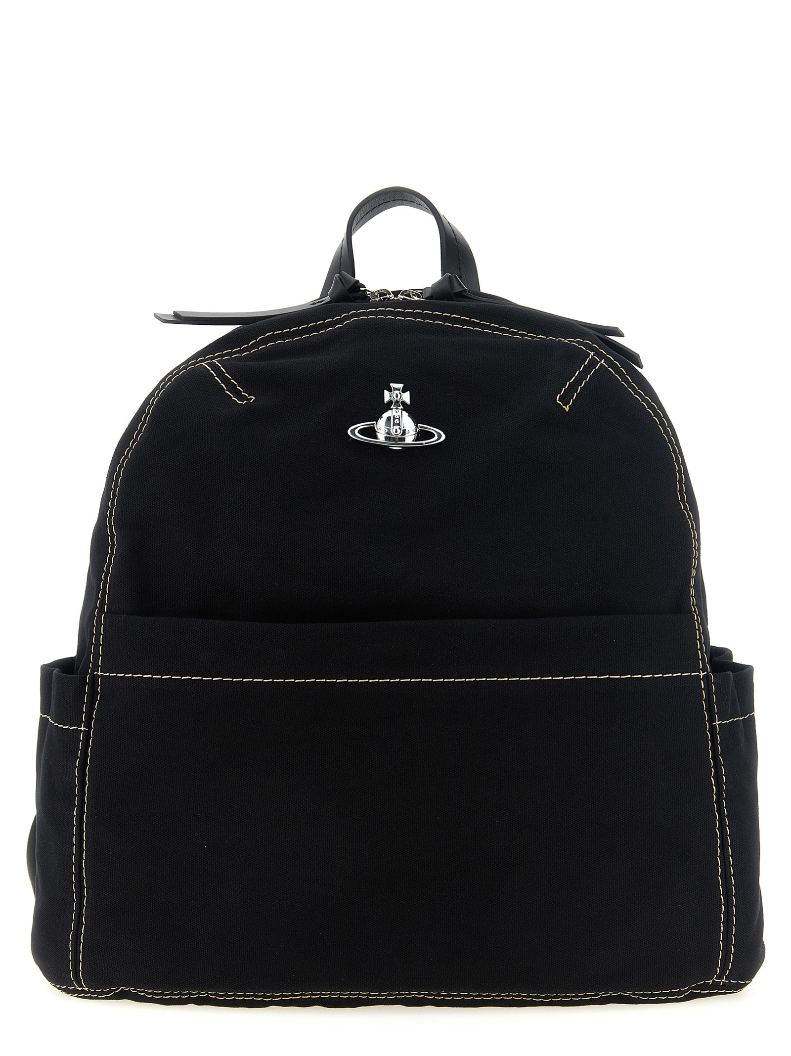 Vivienne Westwood Black Cotton Women's Backpack