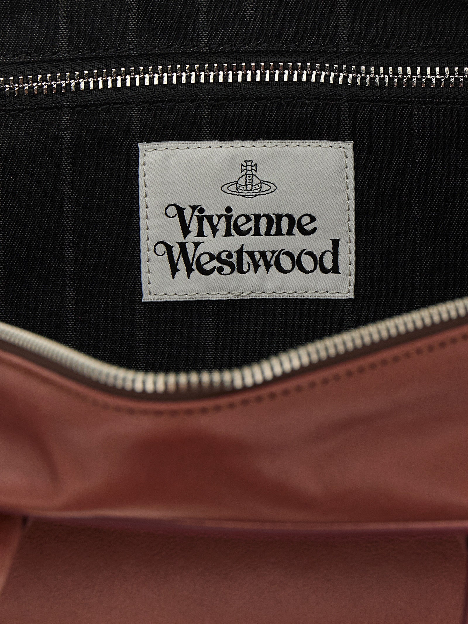 Vivienne Westwood Brown Calfskin Shoulder Women's Bag